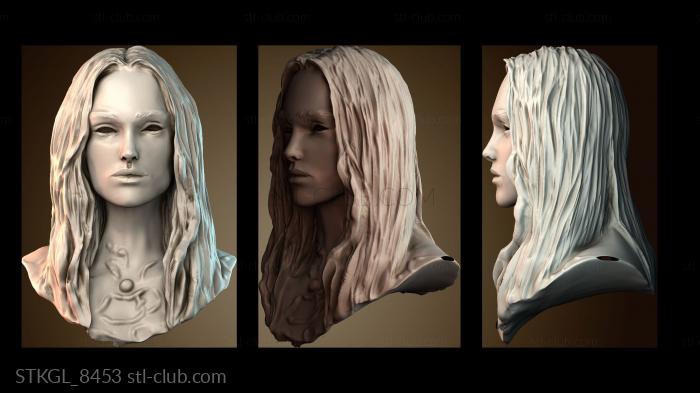 Статуэтки девушки STKGL_8453