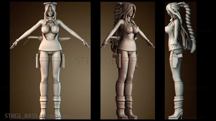 Статуэтки девушки STKGL_8455