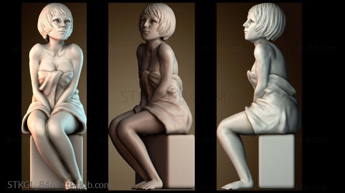 Статуэтки девушки STKGL_8462