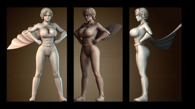 3D модель Раздражённая властная девчонка (STL)