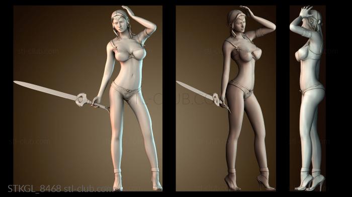 Статуэтки девушки STKGL_8468