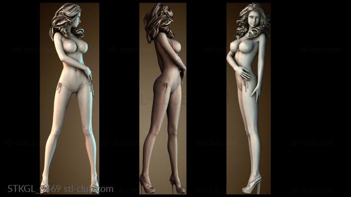 Статуэтки девушки STKGL_8469