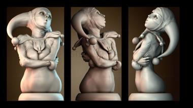 3D модель Женщины (STL)