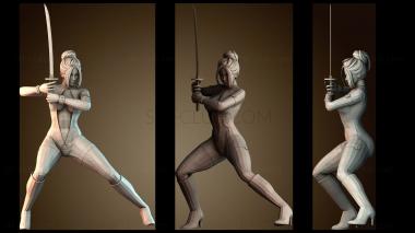 3D модель Мисс Шива (STL)