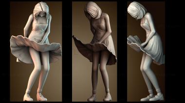 3D модель Красивая девушка (STL)