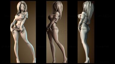 3D модель Мисс Ухура (STL)