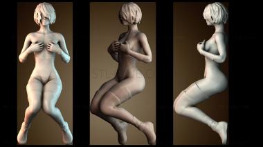 3D модель Девушка лежит (STL)