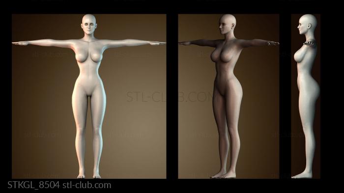 Статуэтки девушки STKGL_8504