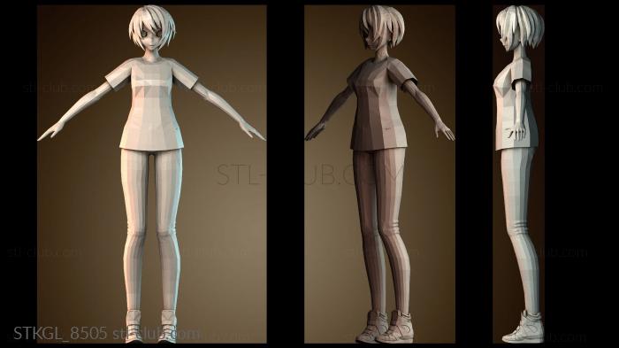 Статуэтки девушки STKGL_8505