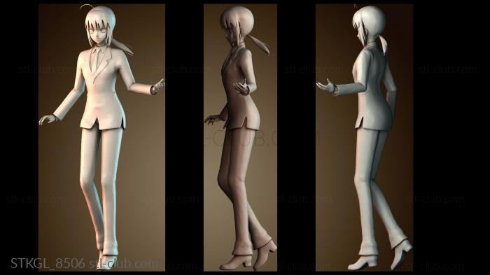 Статуэтки девушки STKGL_8506