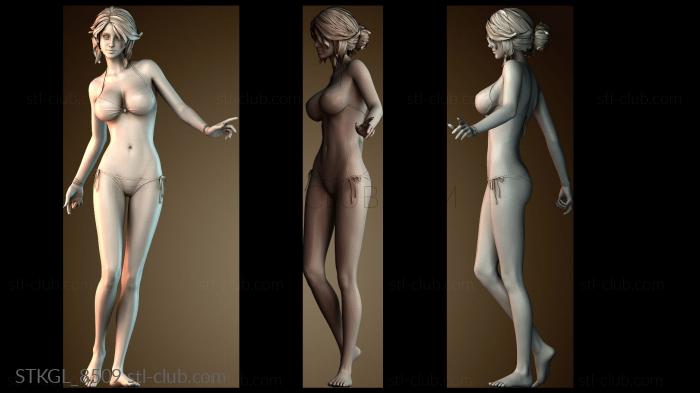 Статуэтки девушки STKGL_8509