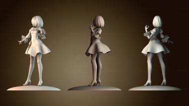 3D модель Мисс Йорха 2B (STL)