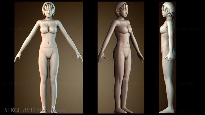 Статуэтки девушки STKGL_8512