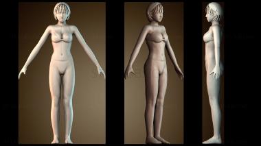 3D модель Женщины (STL)