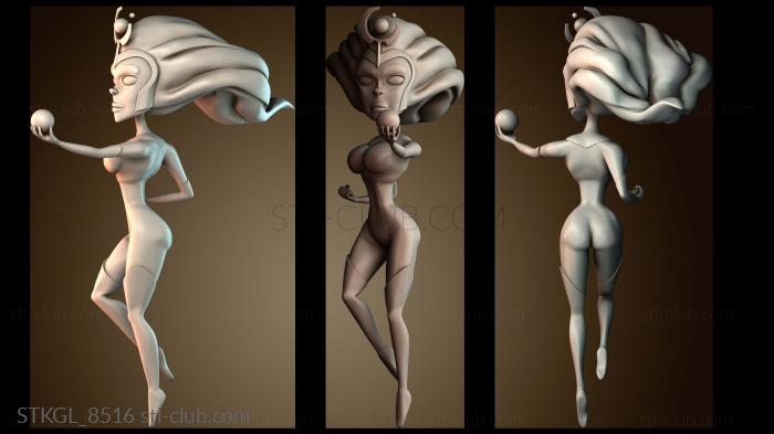 Статуэтки девушки STKGL_8516