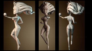 3D модель Женщины Супер Нова (STL)