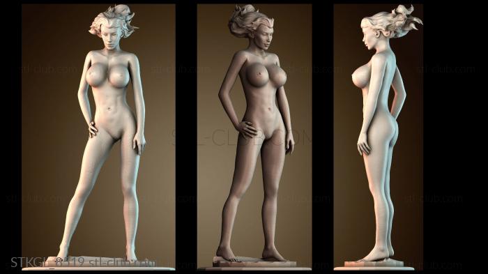 Статуэтки девушки STKGL_8519