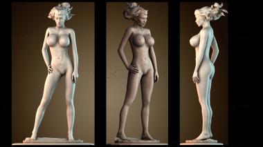 3D модель Ветреная Девушка (STL)