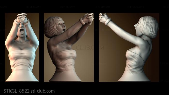 Статуэтки девушки STKGL_8522