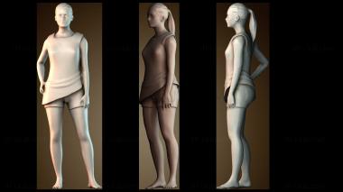 3D модель Обычная женщина (STL)