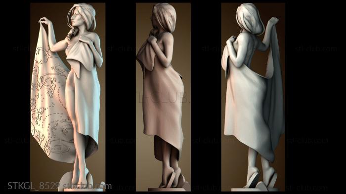Статуэтки девушки STKGL_8529