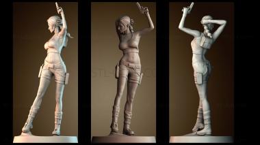 3D модель Мисс Опасная Крофт (STL)