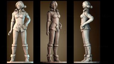 3D модель Мисс Трисс (STL)