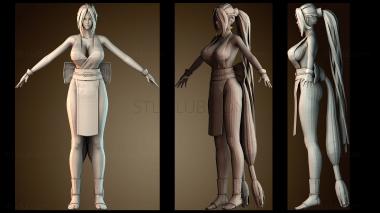 3D модель Miss Mai shiranui (STL)