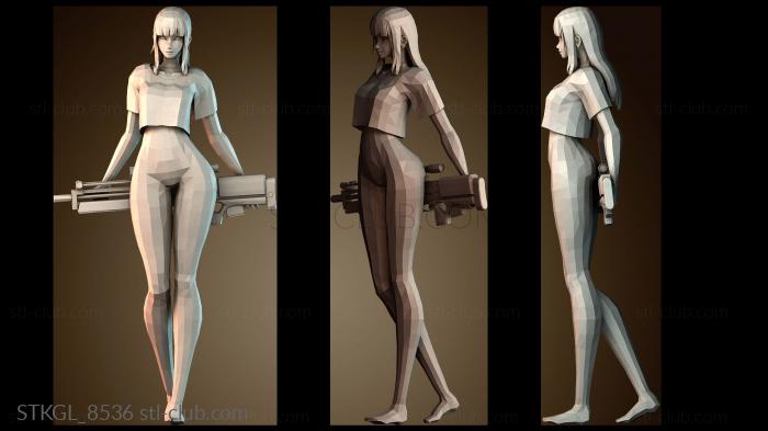 Статуэтки девушки STKGL_8536