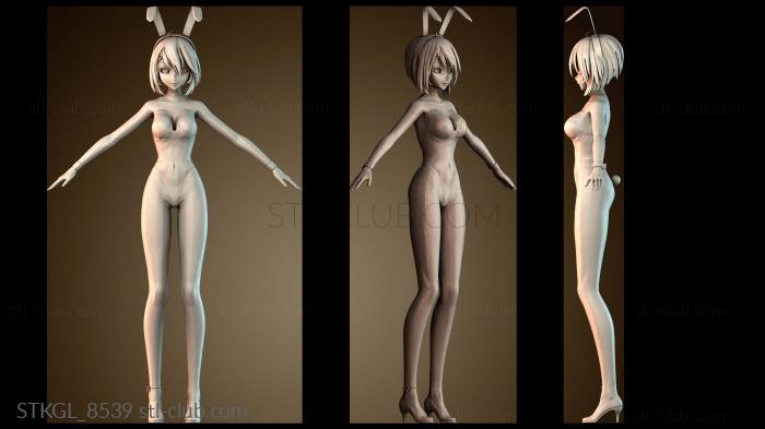 Статуэтки девушки STKGL_8539