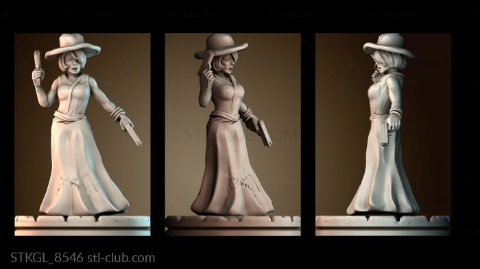 Статуэтки девушки STKGL_8546