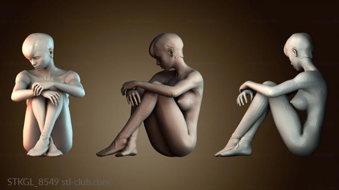 Статуэтки девушки STKGL_8549