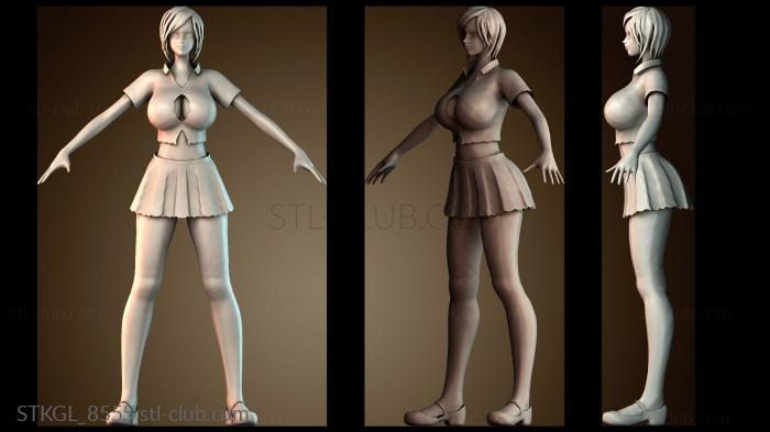 Статуэтки девушки STKGL_8555