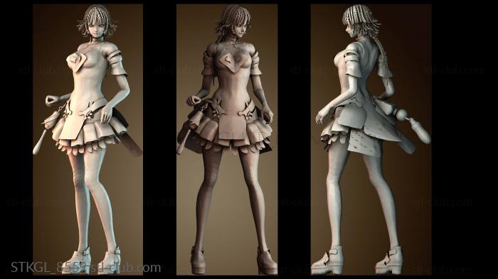 Статуэтки девушки STKGL_8559