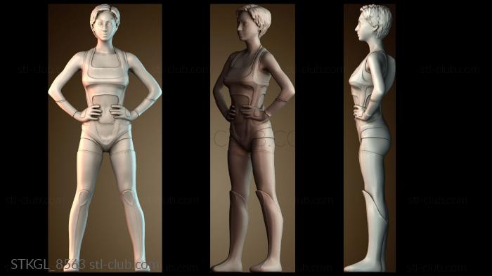 Статуэтки девушки STKGL_8563