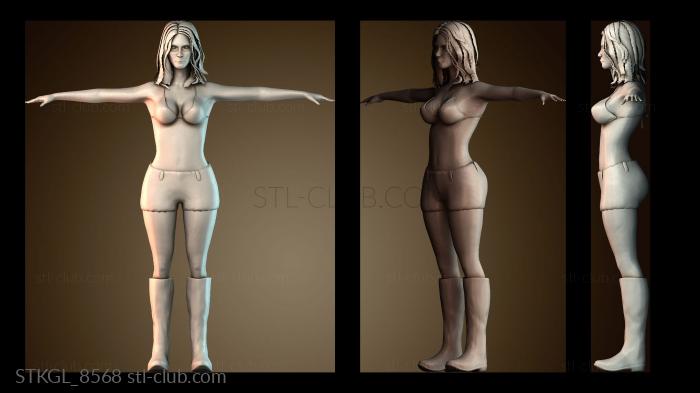 Статуэтки девушки STKGL_8568