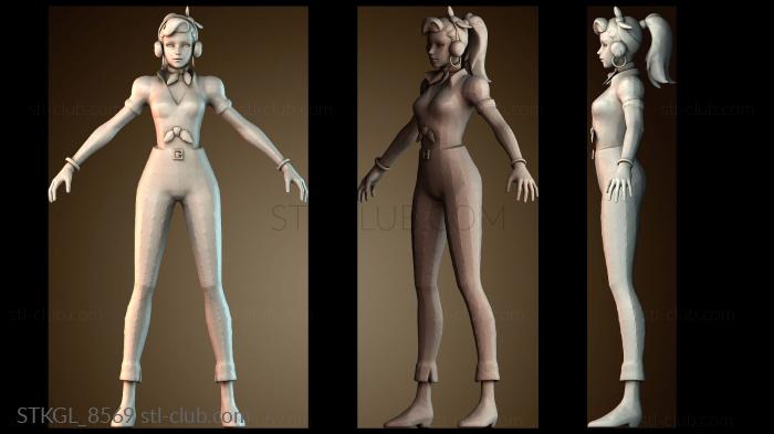 Статуэтки девушки STKGL_8569