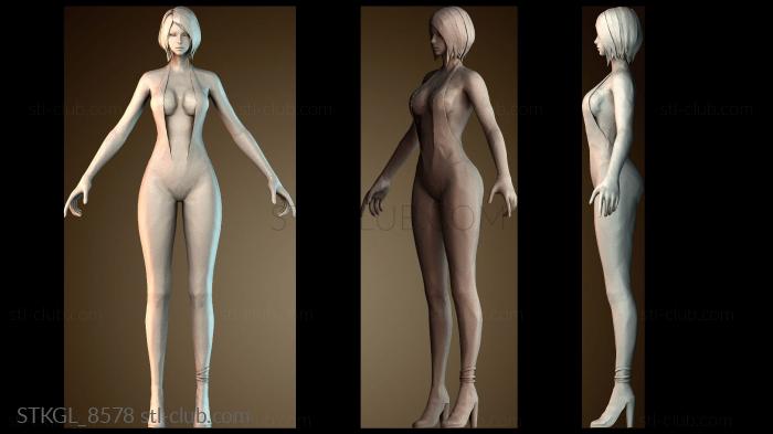 Статуэтки девушки STKGL_8578