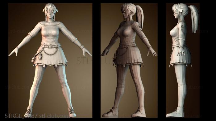 Статуэтки девушки STKGL_8587