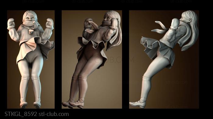 Статуэтки девушки STKGL_8592