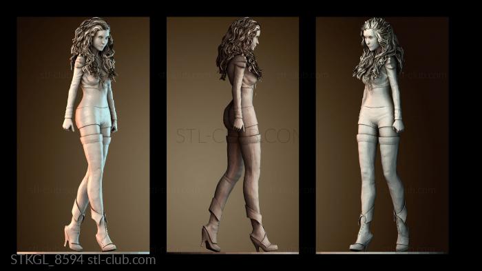 Статуэтки девушки STKGL_8594