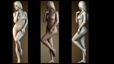 3D модель Женский закрытый купальник (STL)