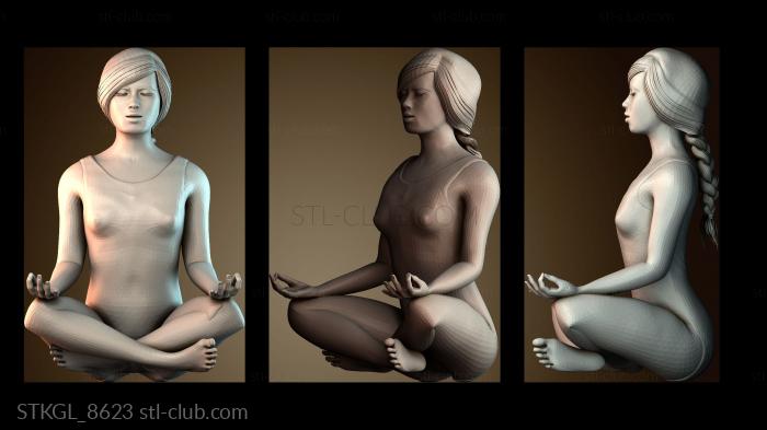 Статуэтки девушки STKGL_8623