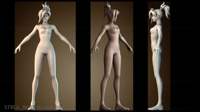 Статуэтки девушки STKGL_8631