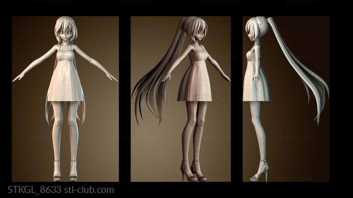 Статуэтки девушки STKGL_8633