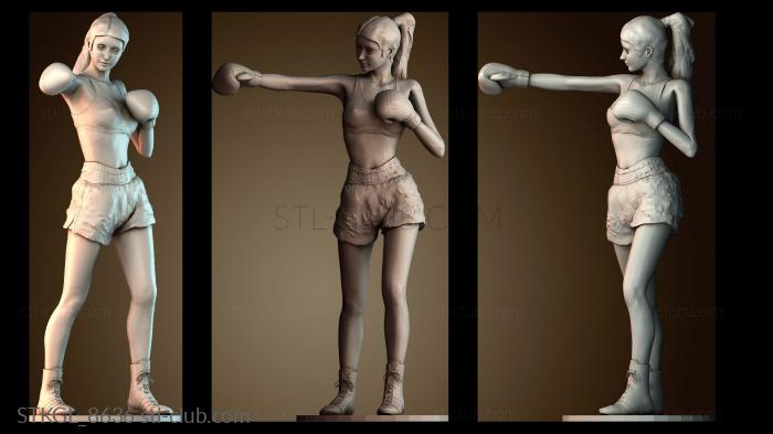 Статуэтки девушки STKGL_8636