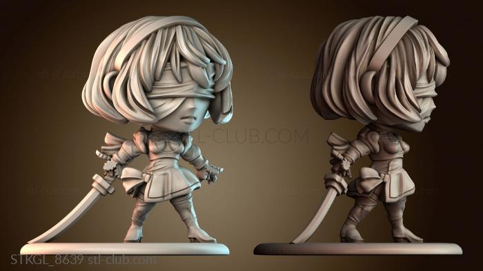 Статуэтки девушки STKGL_8639