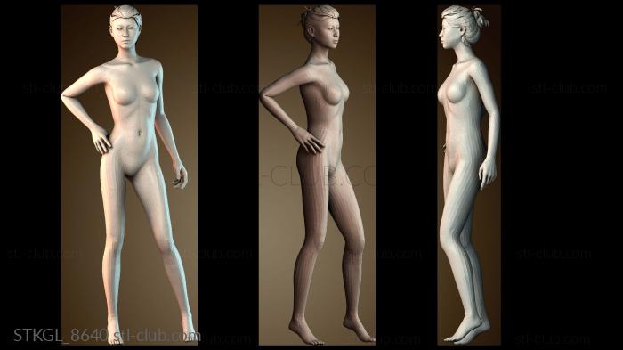 Статуэтки девушки STKGL_8640