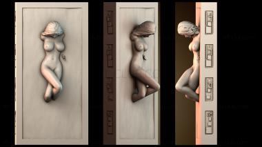 3D модель Девушка Карбонит (STL)