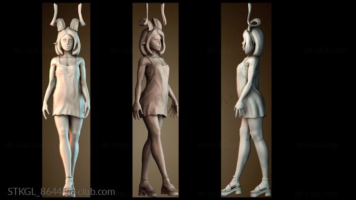 Статуэтки девушки STKGL_8644